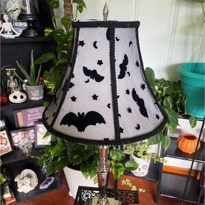 Bat spook lampshade gothic